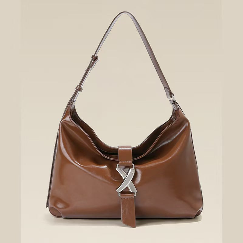 Fashion Leather Messenger Bag Briefcases For Ladies