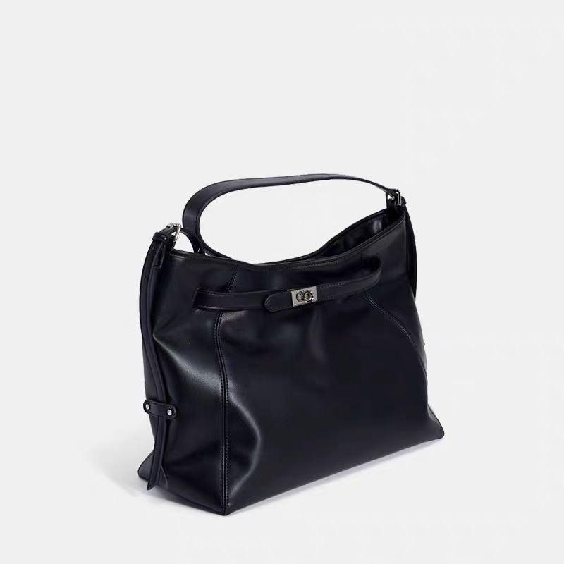 Simple Advanced Soft Leather Briefcase For Women