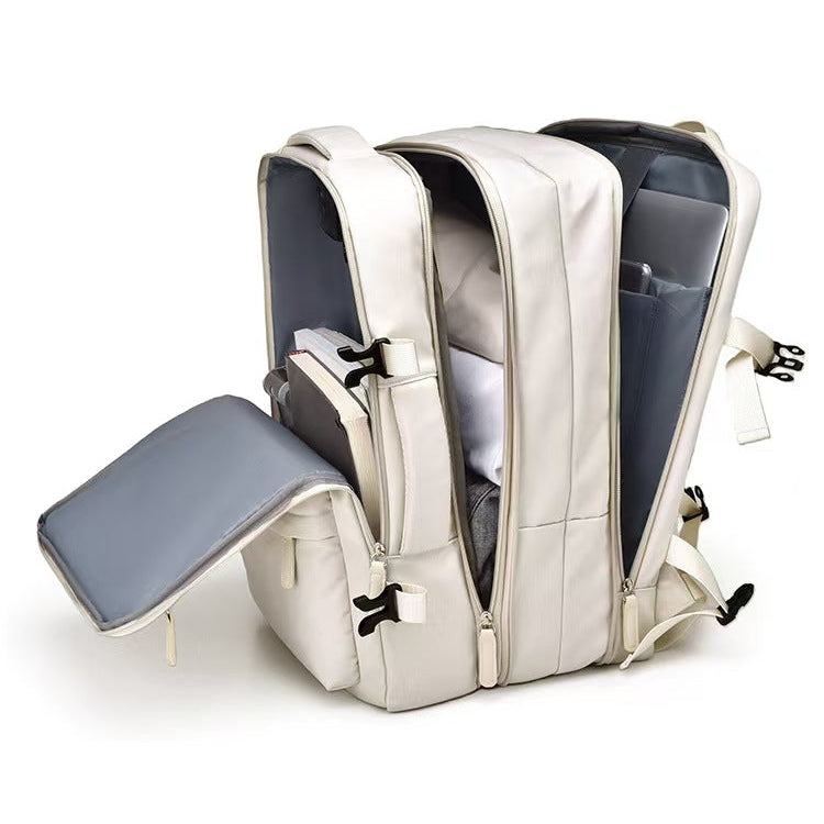 Super large capacity travel laptop backpack