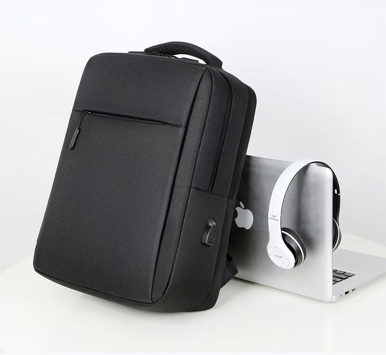 Double layer business commuter backpack laptop backpacks