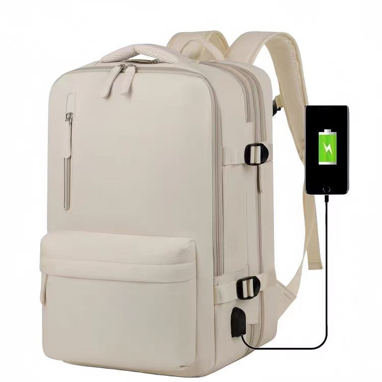 Super large capacity travel laptop backpack