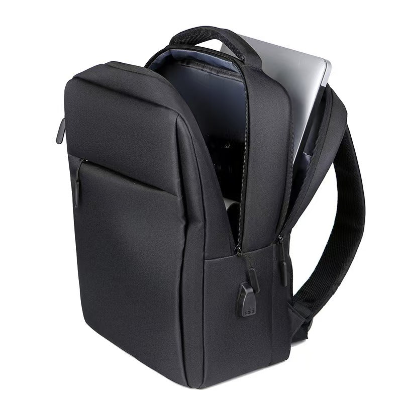 Double layer business commuter backpack laptop backpacks