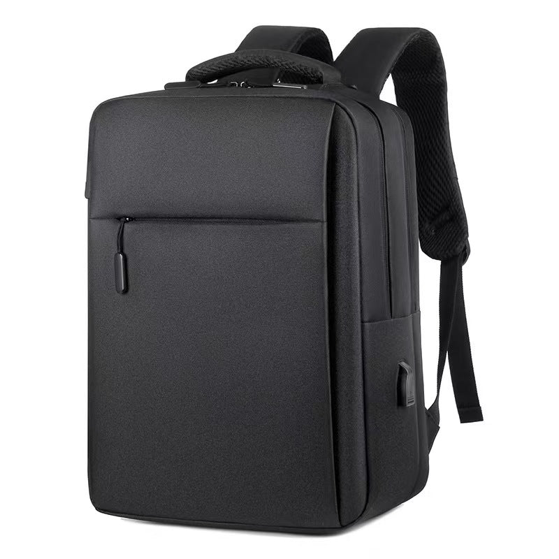 Double layer business commuter backpack laptop backpacks