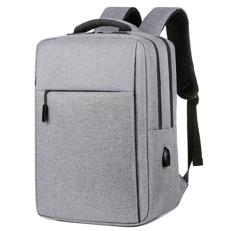 Double layer business commuter backpack laptop backpacks