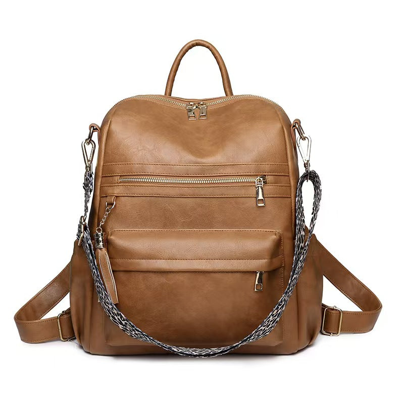 Retro popular girls tassel bag laptop backpacks