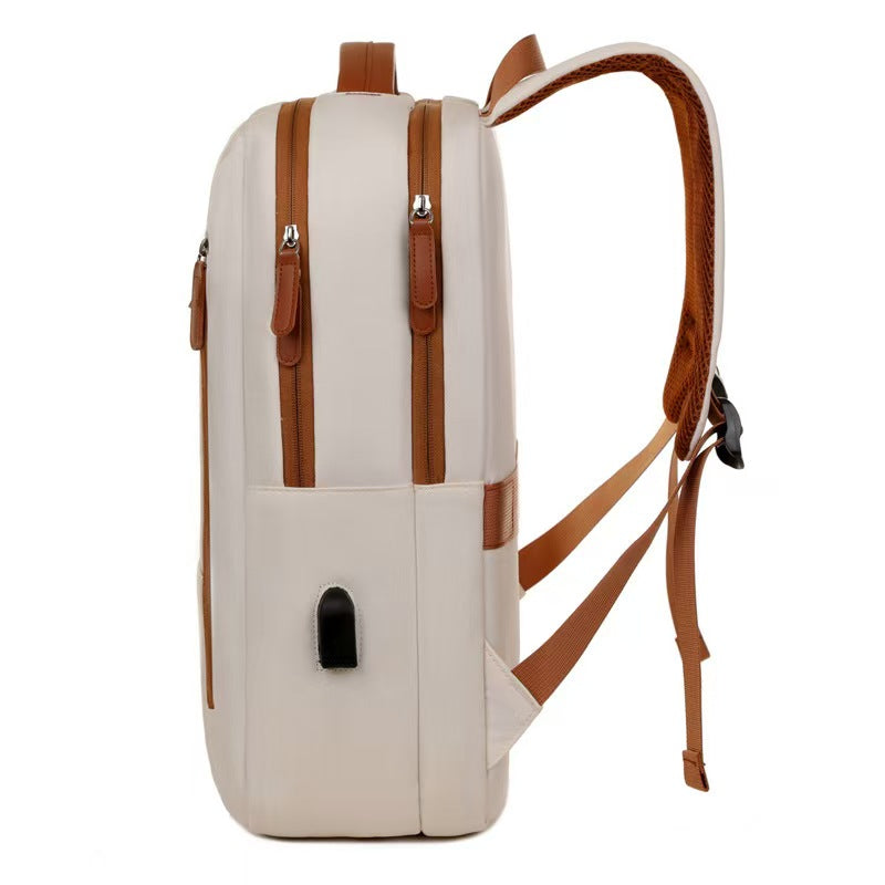 Multifunctional for business travel backpack with laptop sleeve