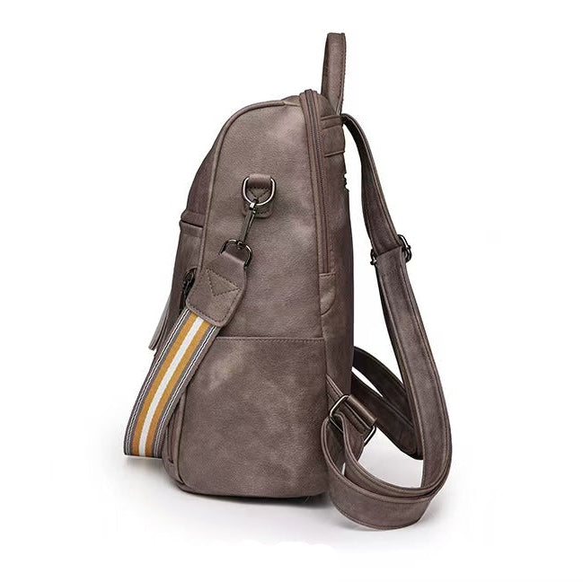 Multifunctional retro backpack women's laptop backpacks