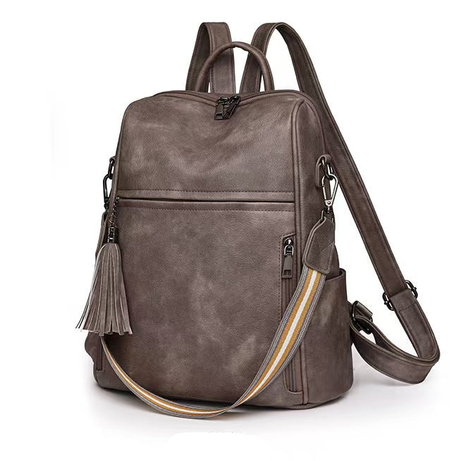 Multifunctional retro backpack women's laptop backpacks