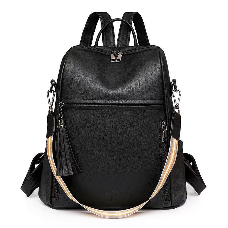 Multifunctional retro backpack women's laptop backpacks