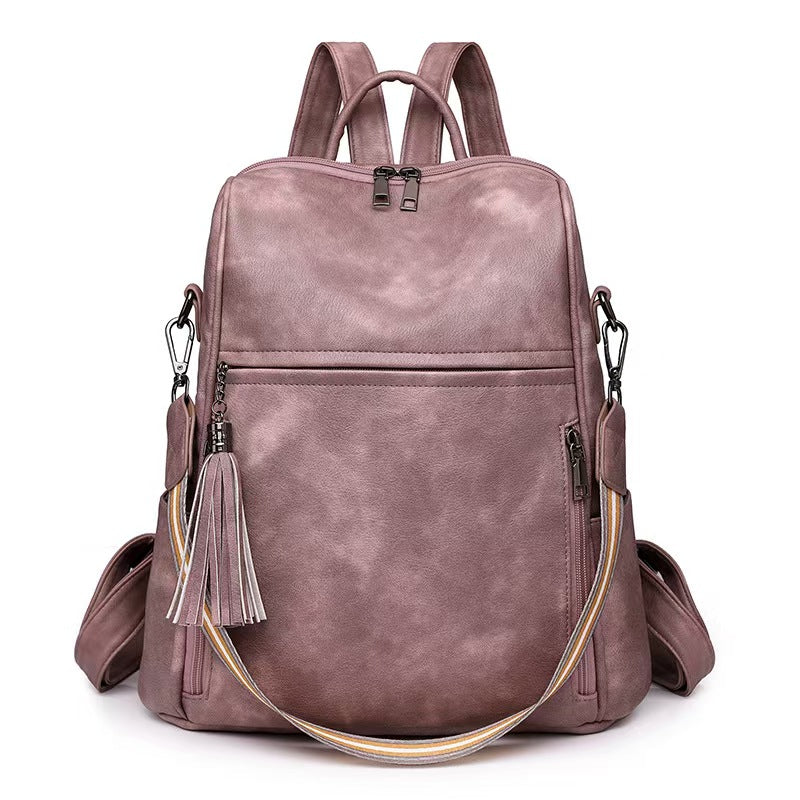 Multifunctional retro backpack women's laptop backpacks