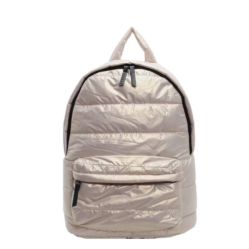 Casual all-match cotton womens laptop backpack