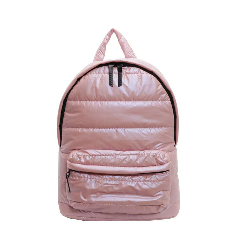 Casual all-match cotton womens laptop backpack