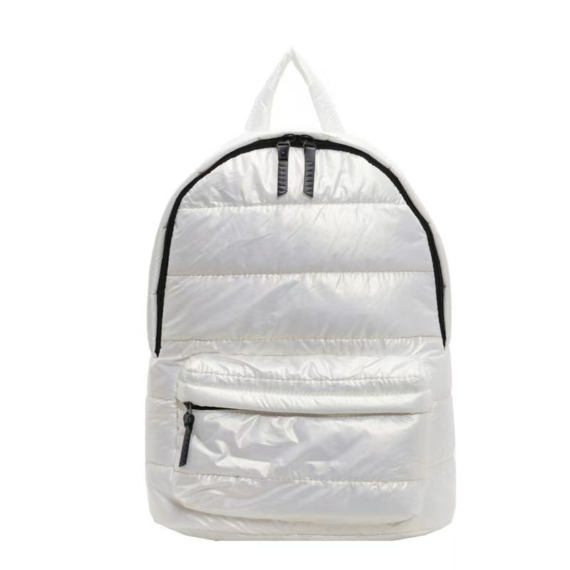 Casual all-match cotton womens laptop backpack