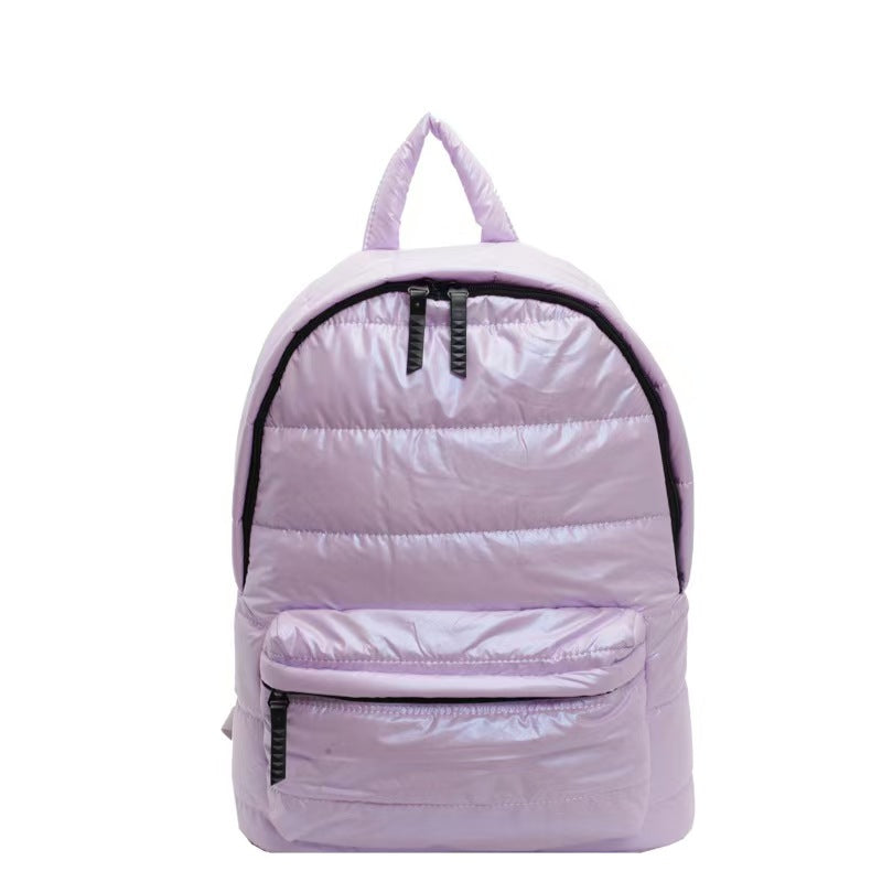 Casual all-match cotton womens laptop backpack