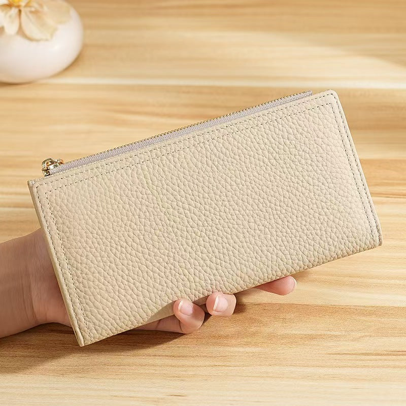 Versatile long Multiple card slots rfid wallet