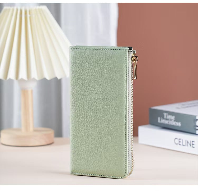 Long Fashion Clutch Bag rfid protection wallet