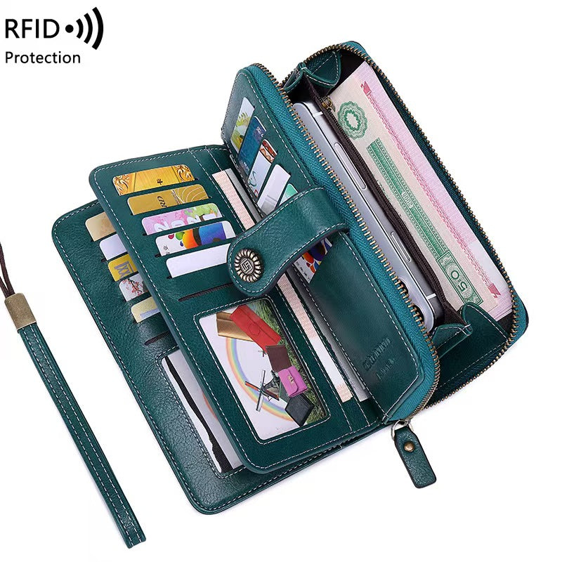 New Tri-fold Women's Wallet rfid wallet women