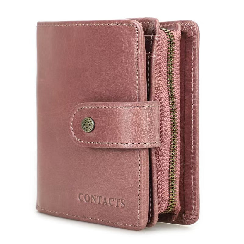 Buckle Multi-card Women's Clutch rfid wallet