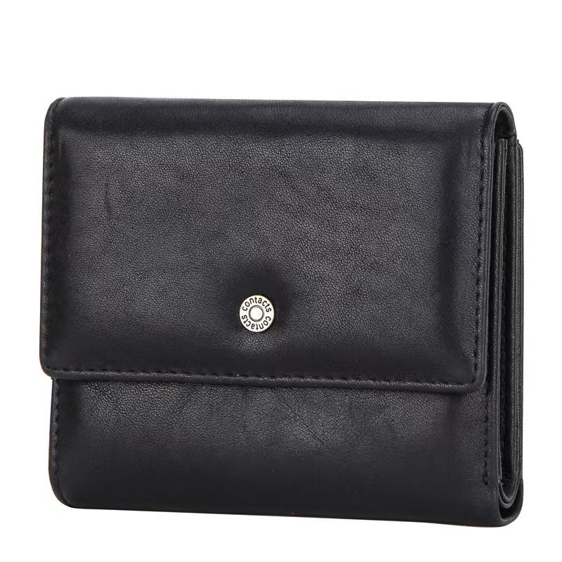 Short coin purse rfid protection wallet