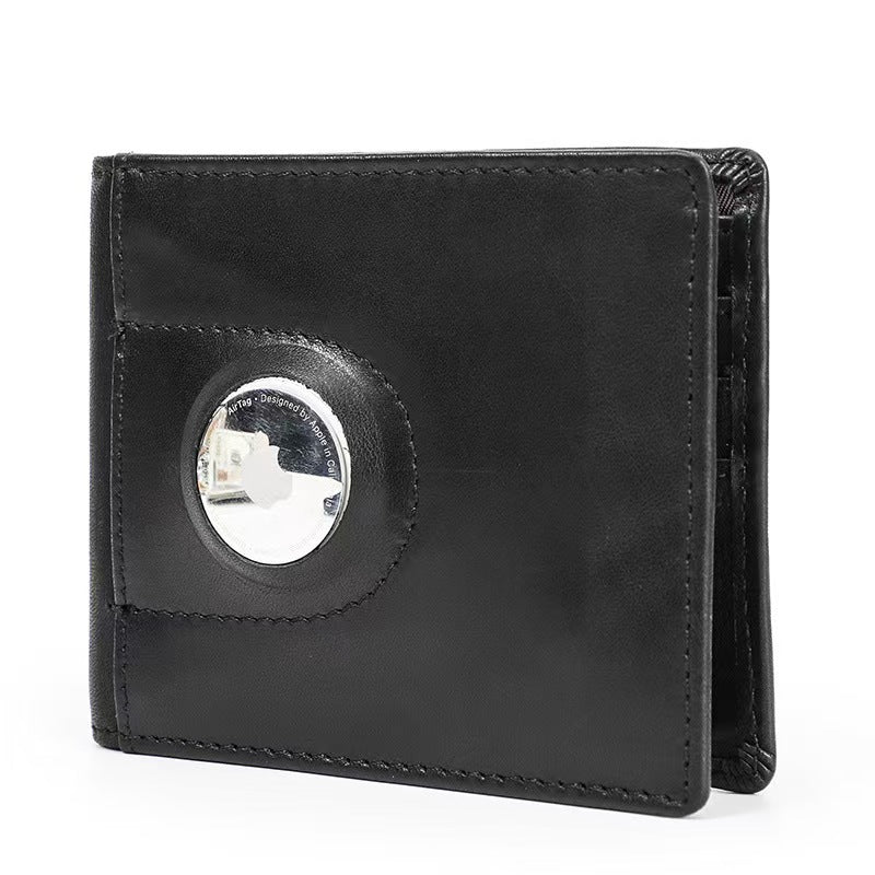 With Airtag slot rfid slim minimalist wallet