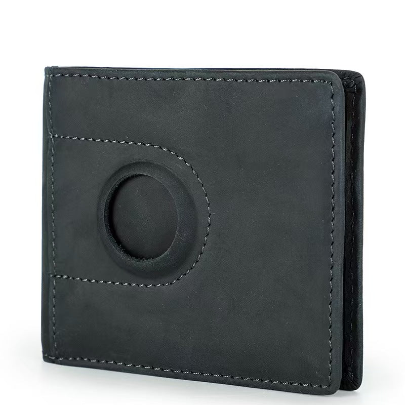 With Airtag slot rfid slim minimalist wallet