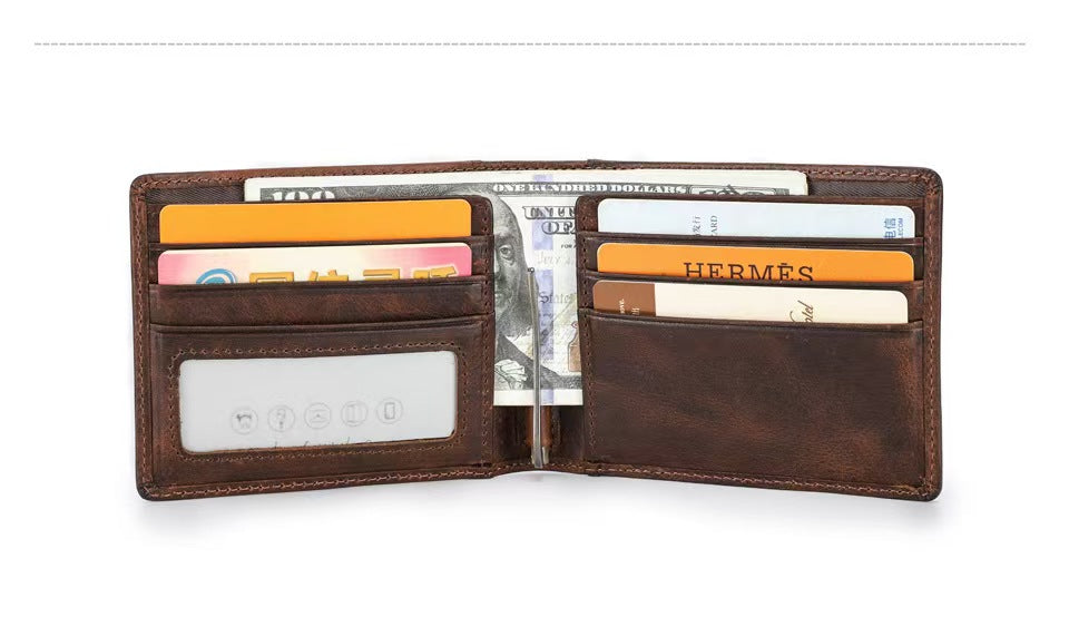 With Airtag slot rfid slim minimalist wallet