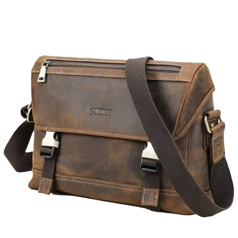 Crossbody laptop bag briefcase for men