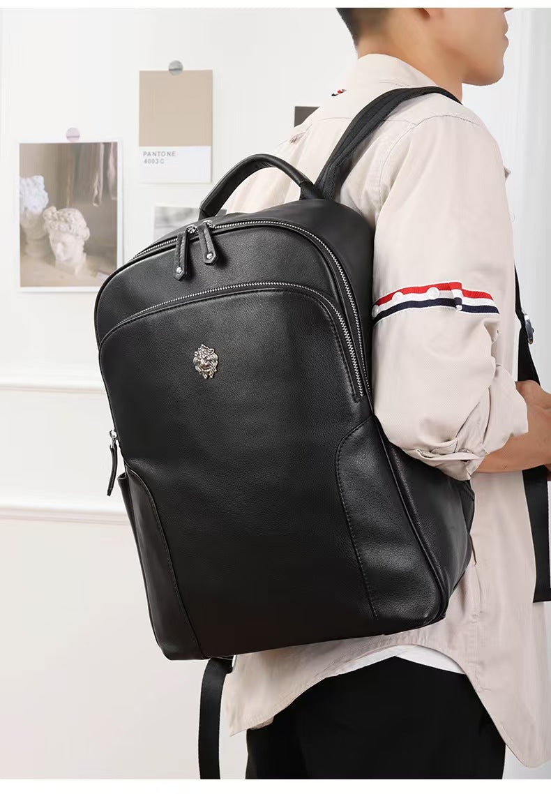 Stylish business trip laptop backpack for men