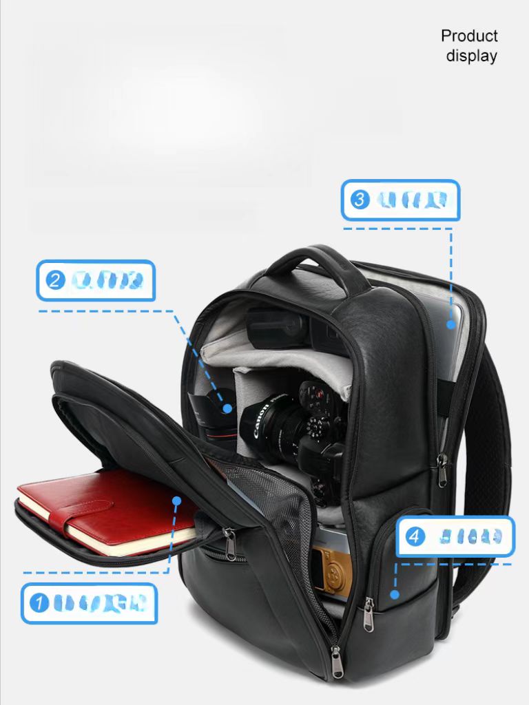 Multifunctional Camera and Laptop Bag backpack laptop men