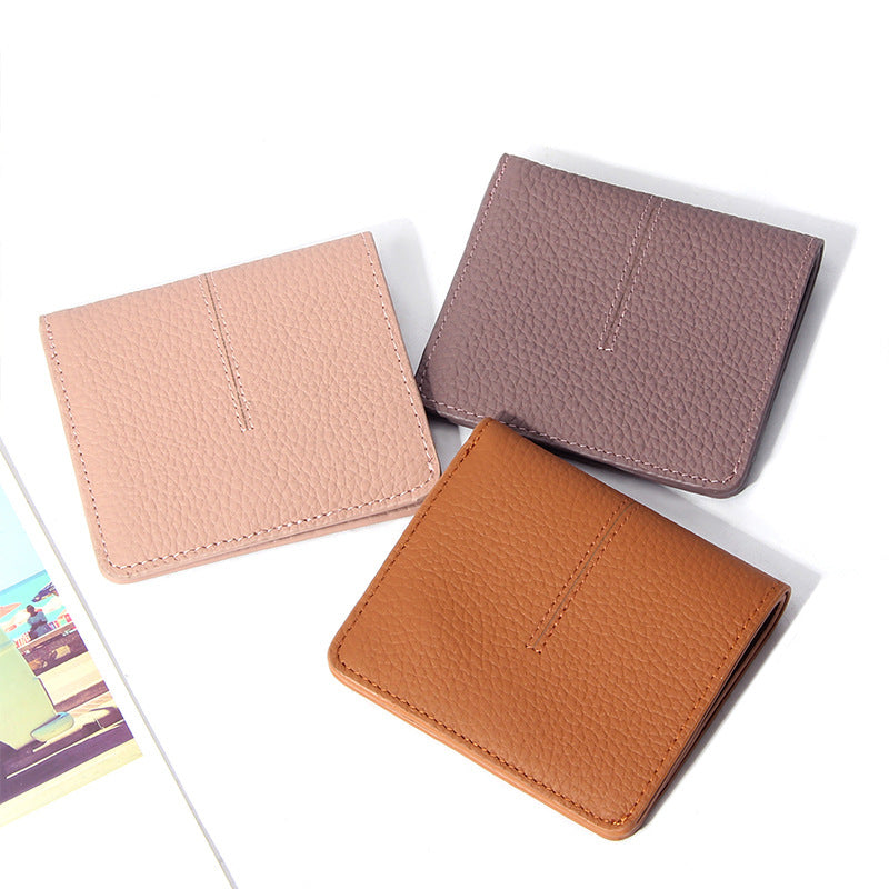 Leather Card Womens Rfid Protection Wallet