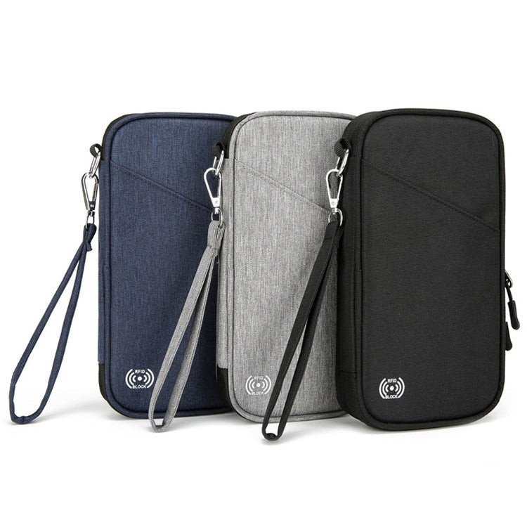 Good Versatile Travel Rfid Passport Wallet Mens