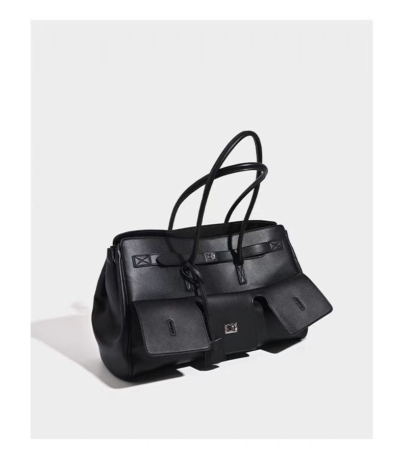 Punk Wings Bag female briefcase leather