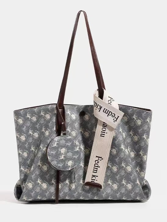 High-End Printed Commuter Briefcase For Women