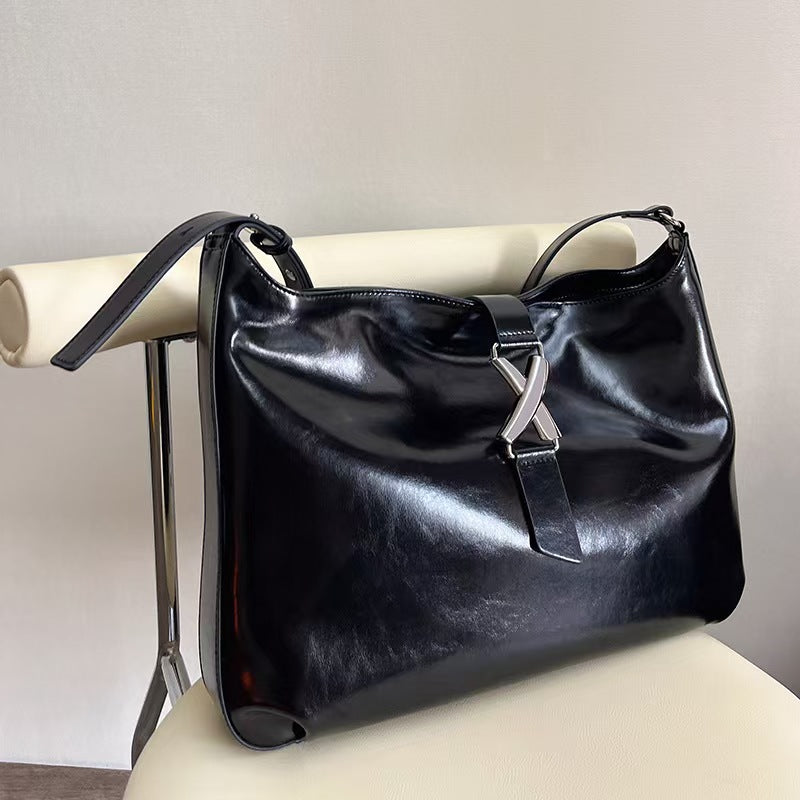 Fashion Leather Messenger Bag Briefcases For Ladies