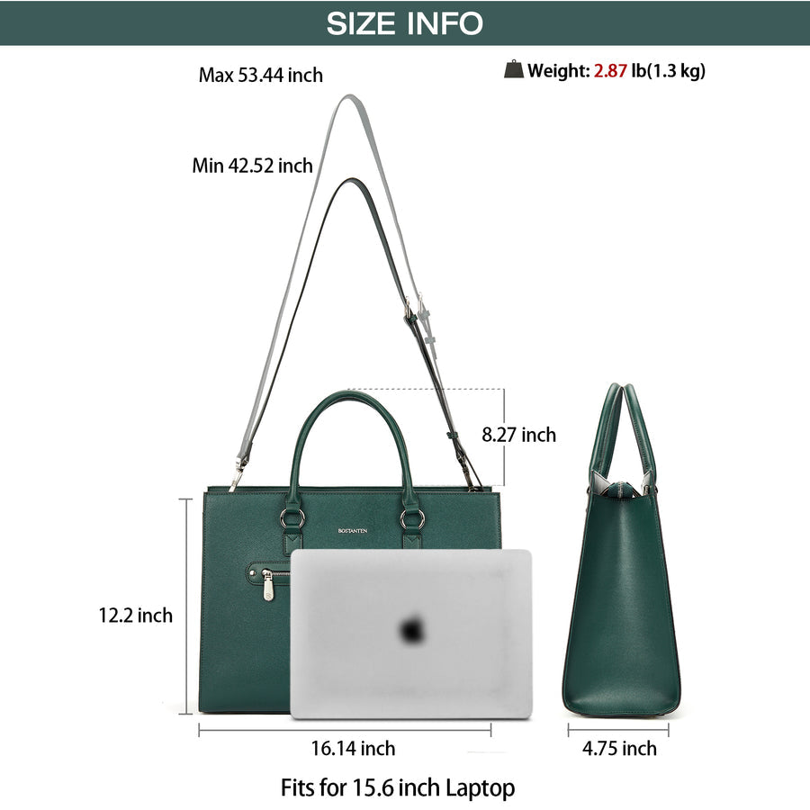 Fashionable Contrast Color Multifunctional Briefcase For Women