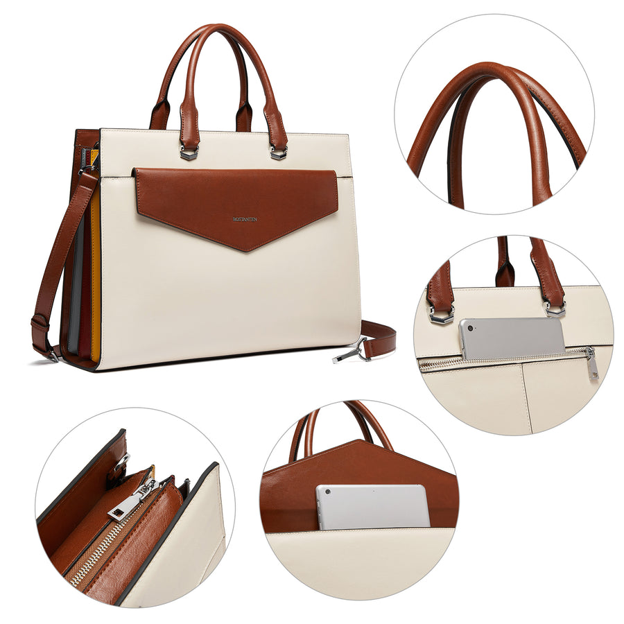 Handbag Crossbody Dual Use Briefcase For Women