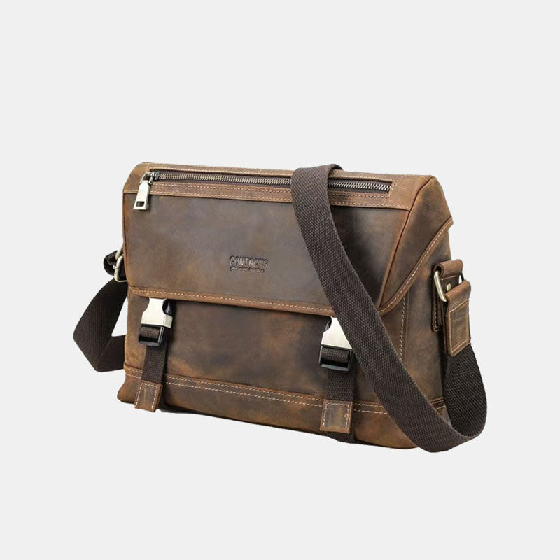 Crossbody laptop bag briefcase for men