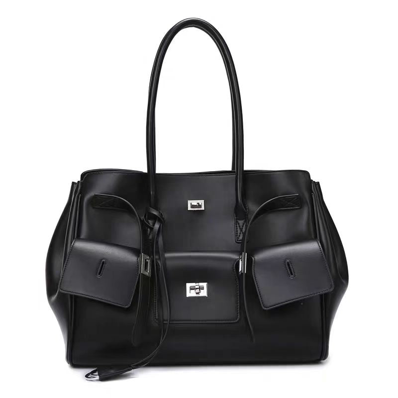 Punk Wings Bag female briefcase leather